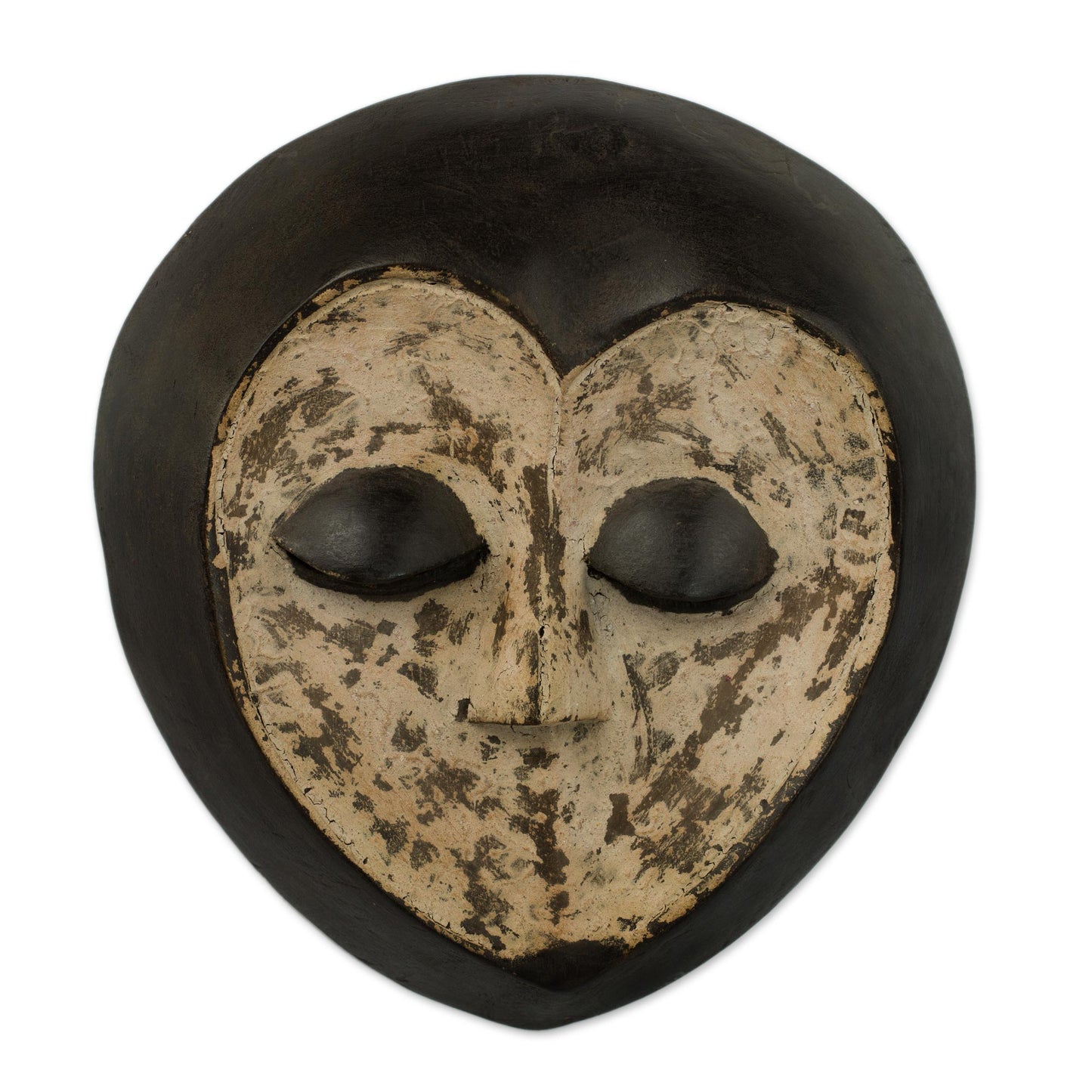 Lega Sorcerer Congolese wood mask