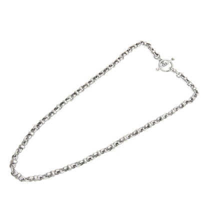 Eight Motif Sterling Silver Necklace