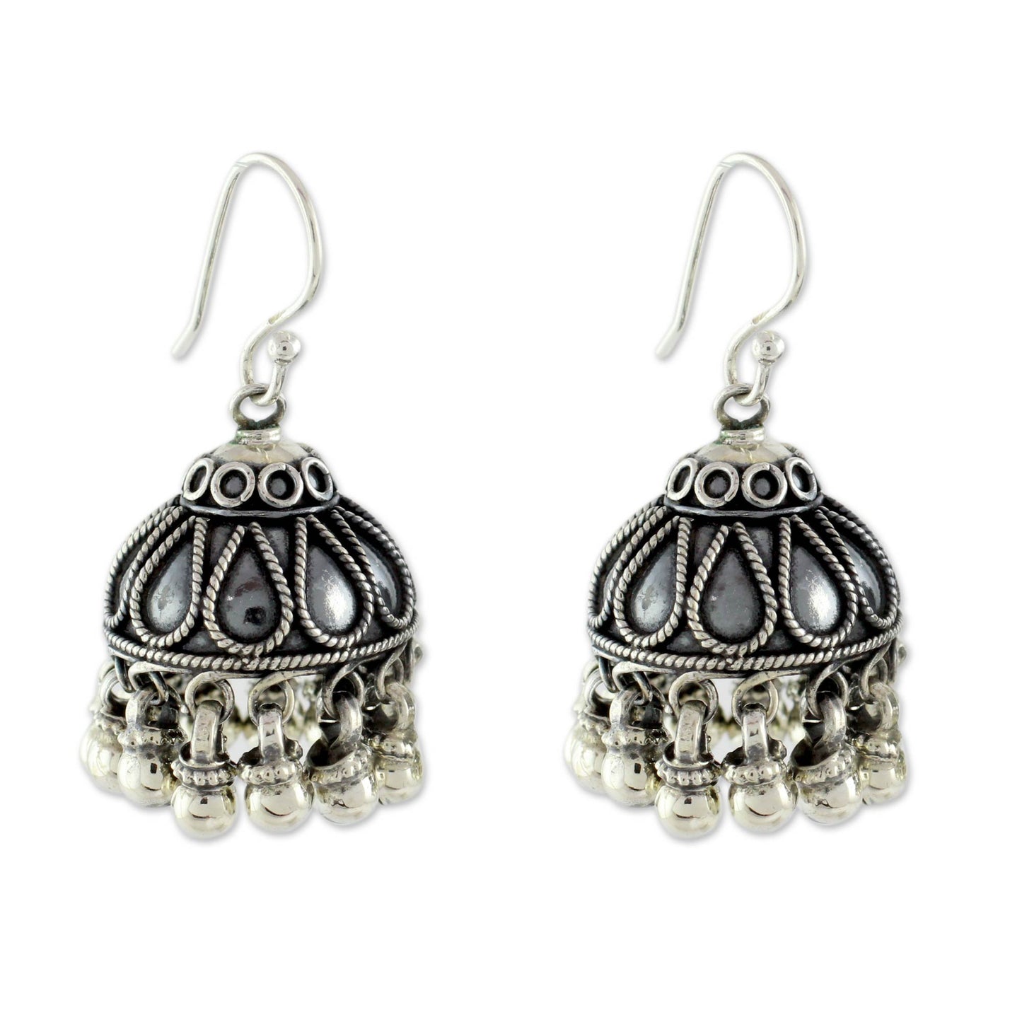 Silver Bells Sterling Silver Earrings