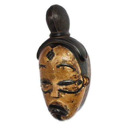 Judge and Feast Gabonese Wood Mask