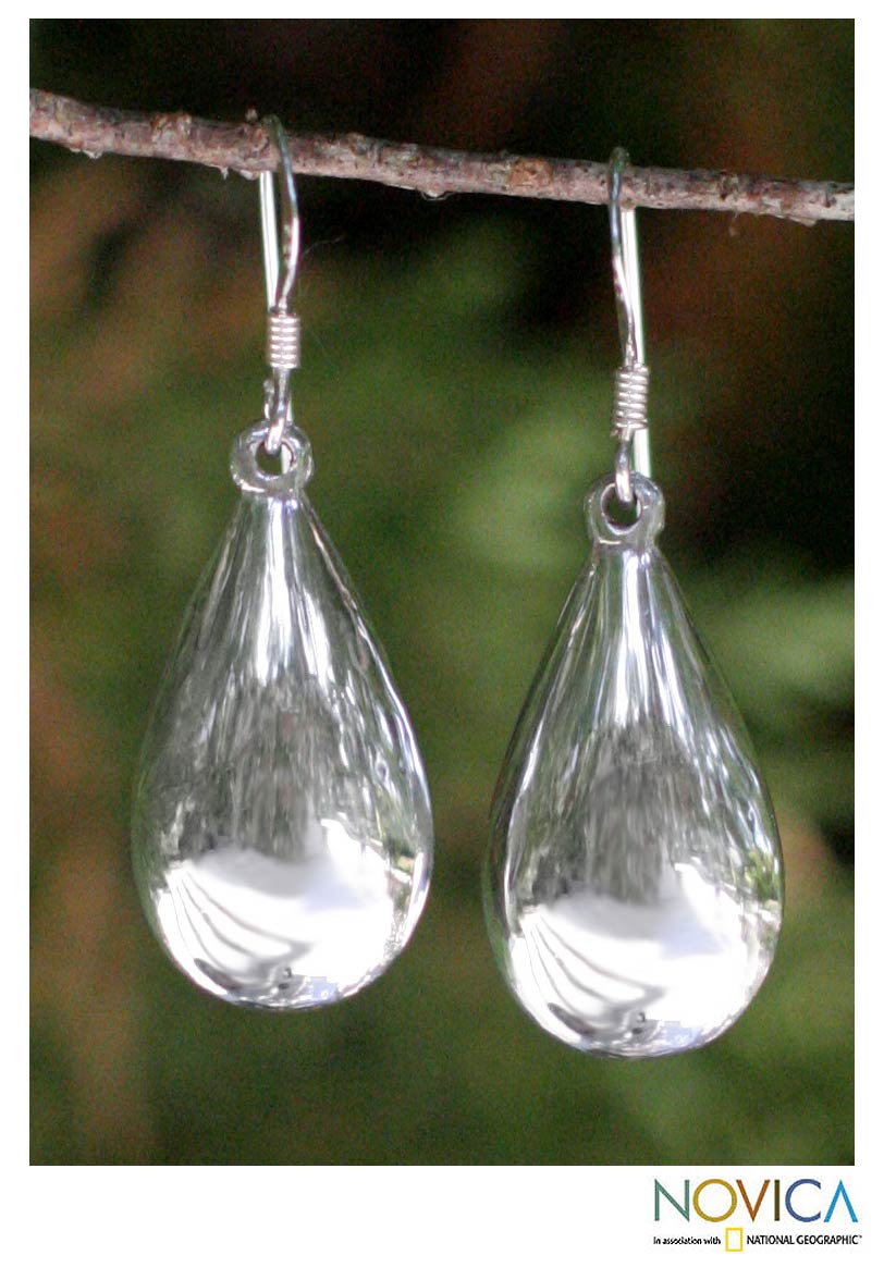 Moon Teardrops Dangle Earrings