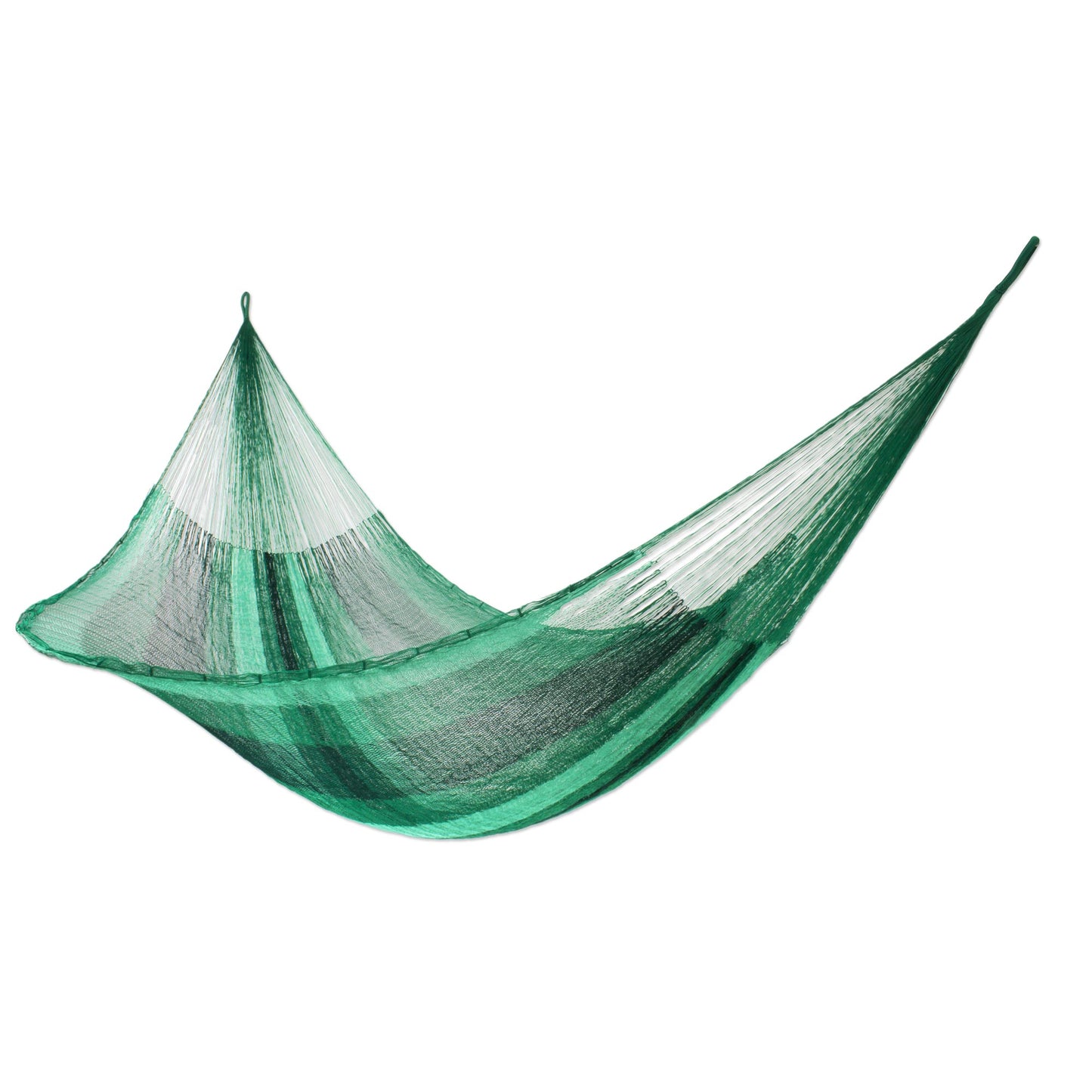 Caribbean Dream Striped Rope Hammock (Double)