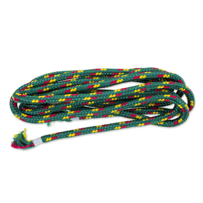 Caribbean Dream Striped Rope Hammock (Double)