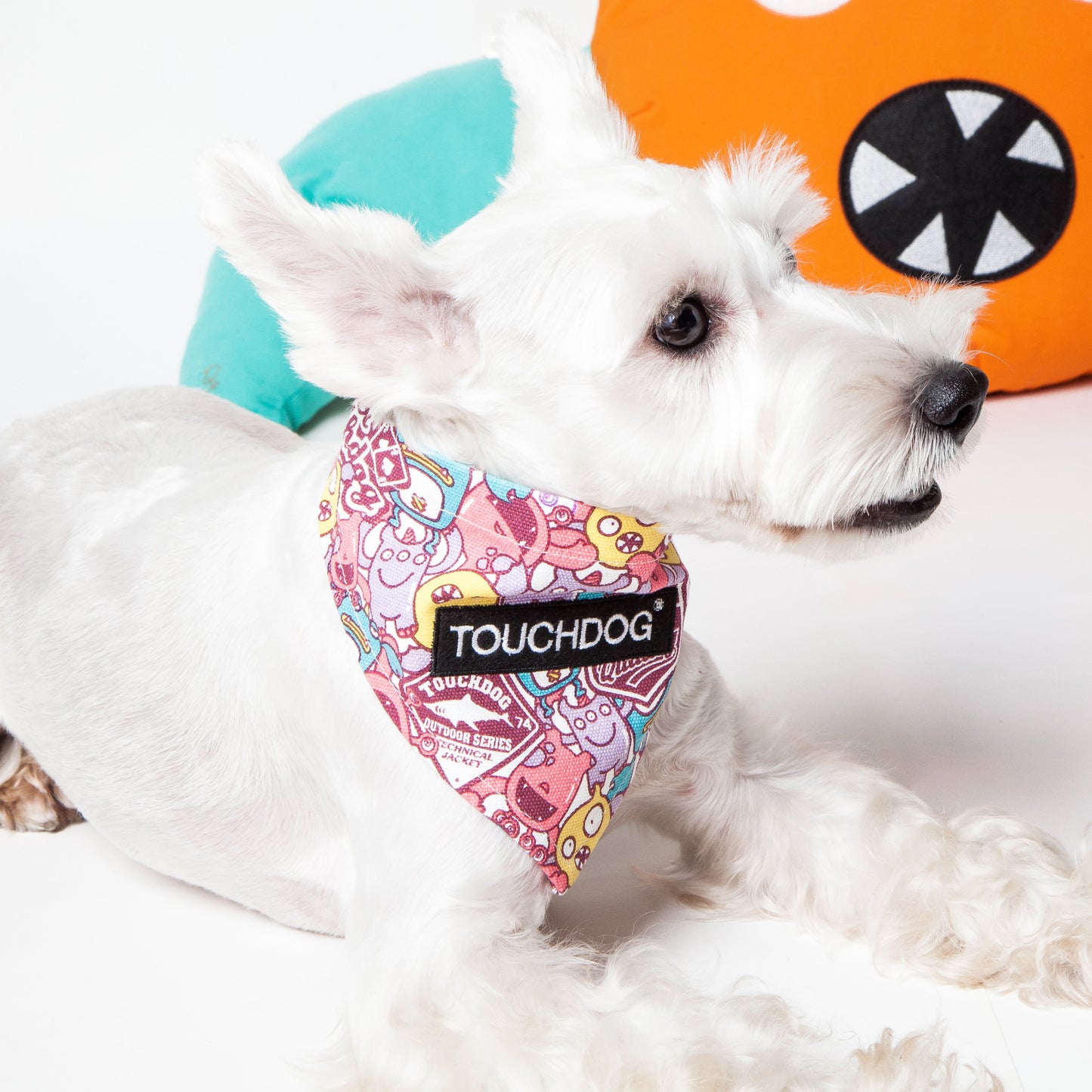 Touchdog&reg; Bad-to-the-Bone Elephant Bandana