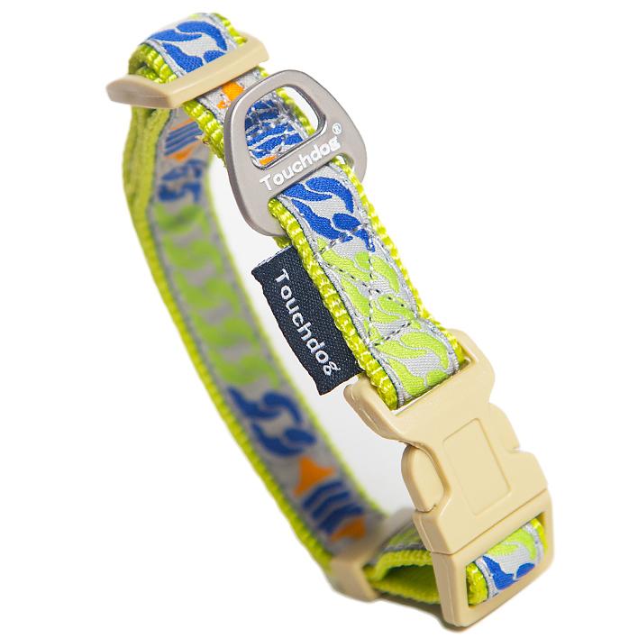 Touchdog&reg; Chain Printed Collar & Leash