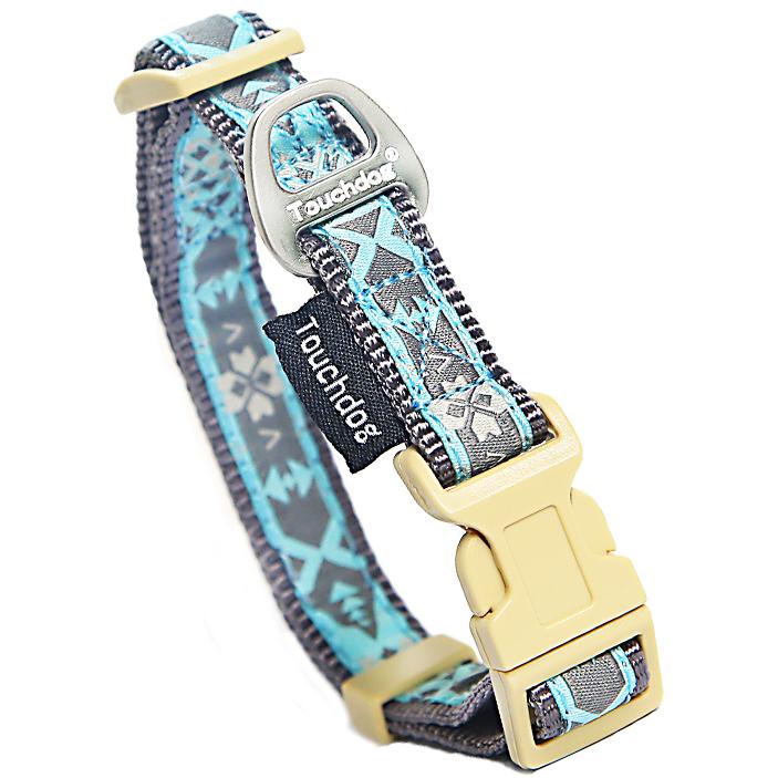 Touchdog&reg; Shape Embroidered Collar & Leash