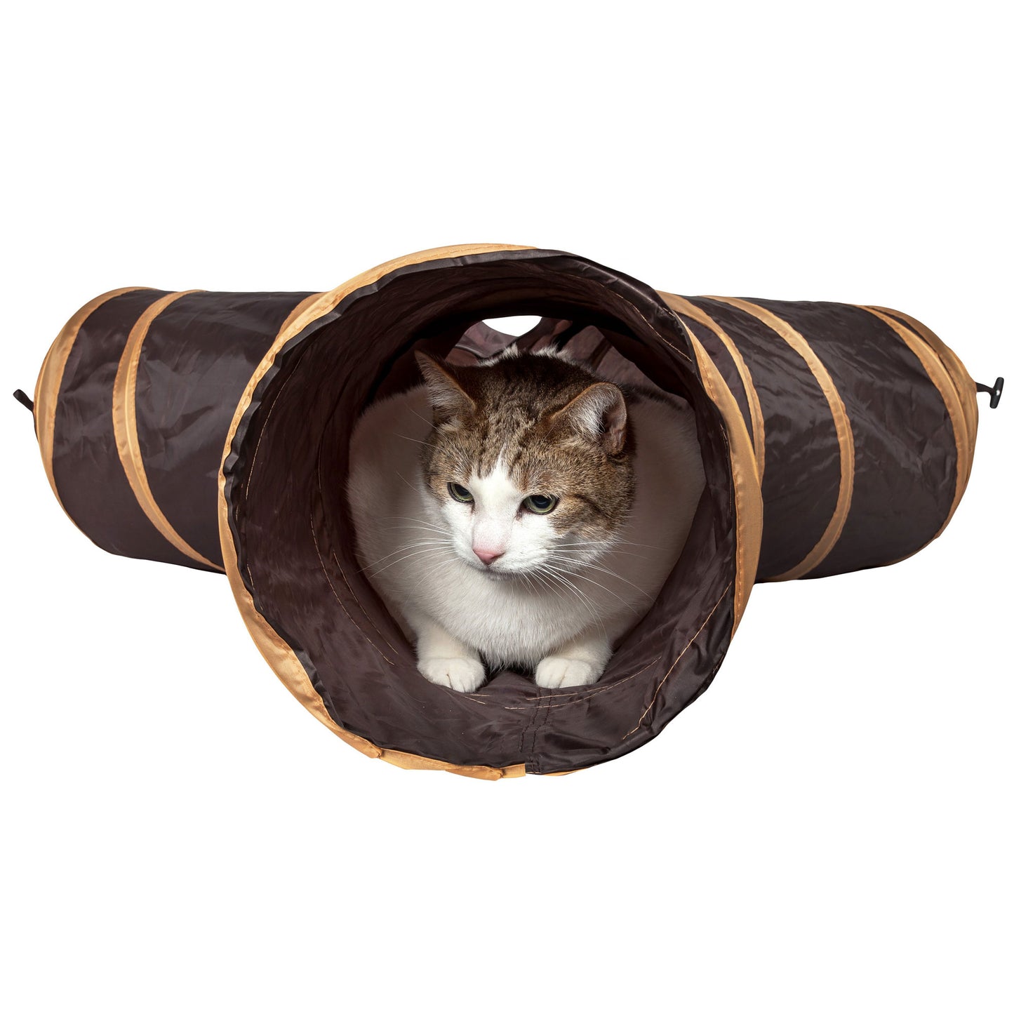 Pet Life&reg; Collapsible Passage Kitty Cat Tunnel