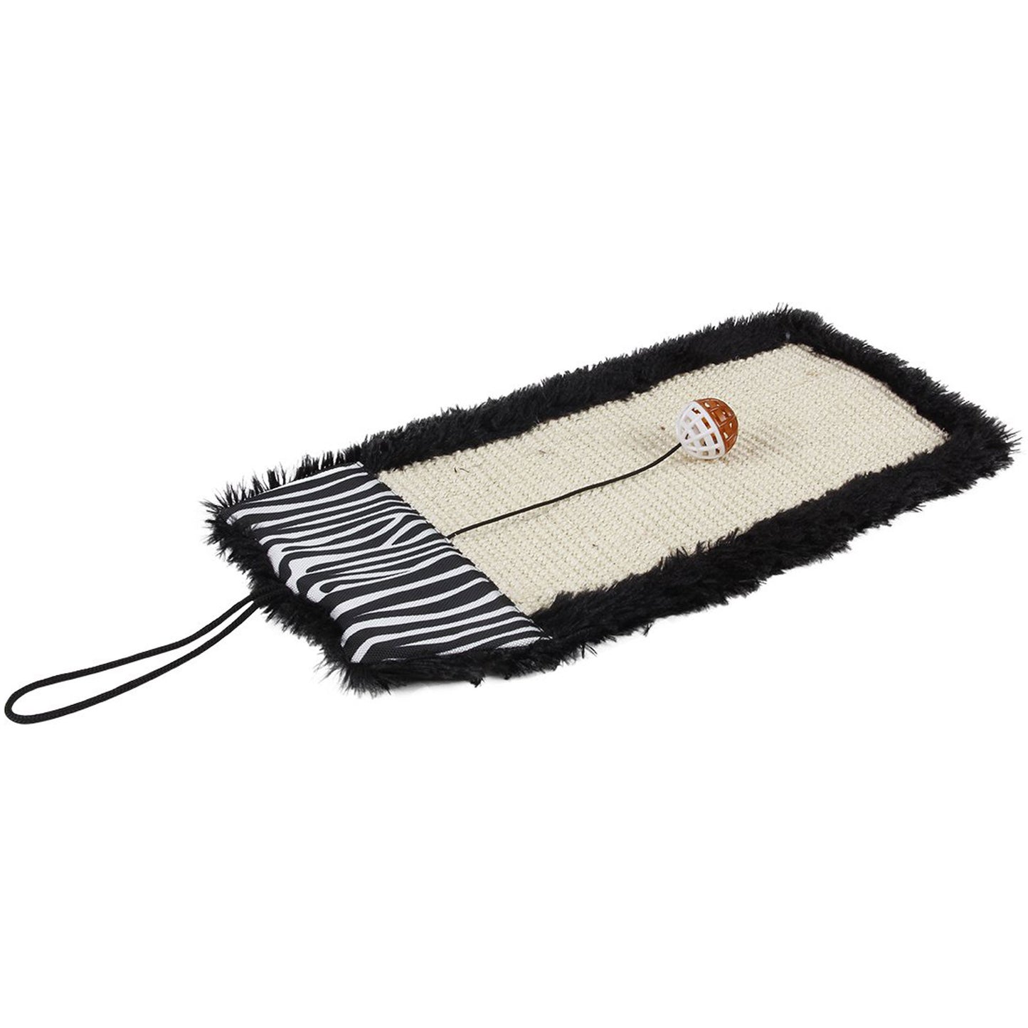 Pet Life Scrape-Away Cat Scratcher With Toy