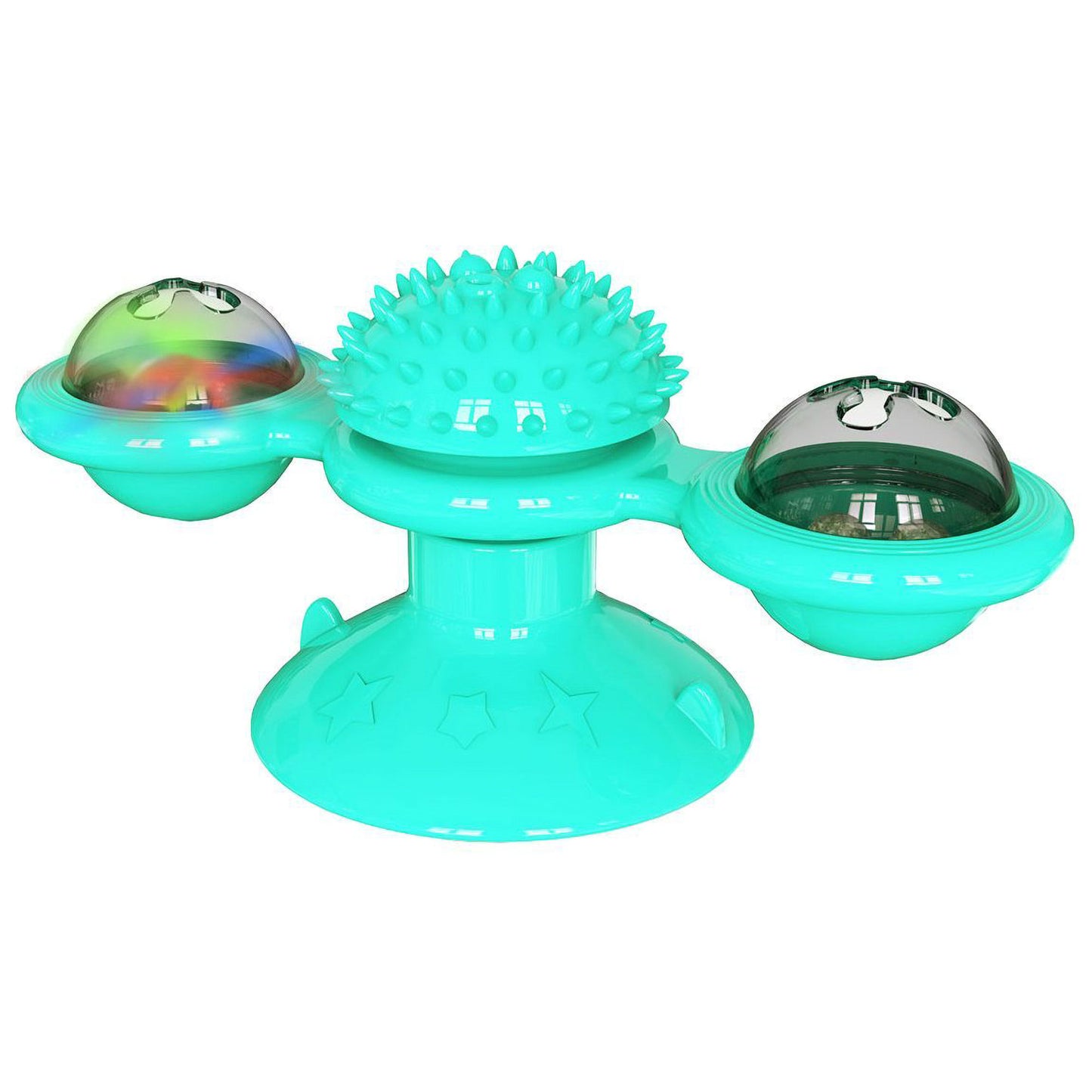 Pet Life&reg; Windmill Suction Cup Cat Toy