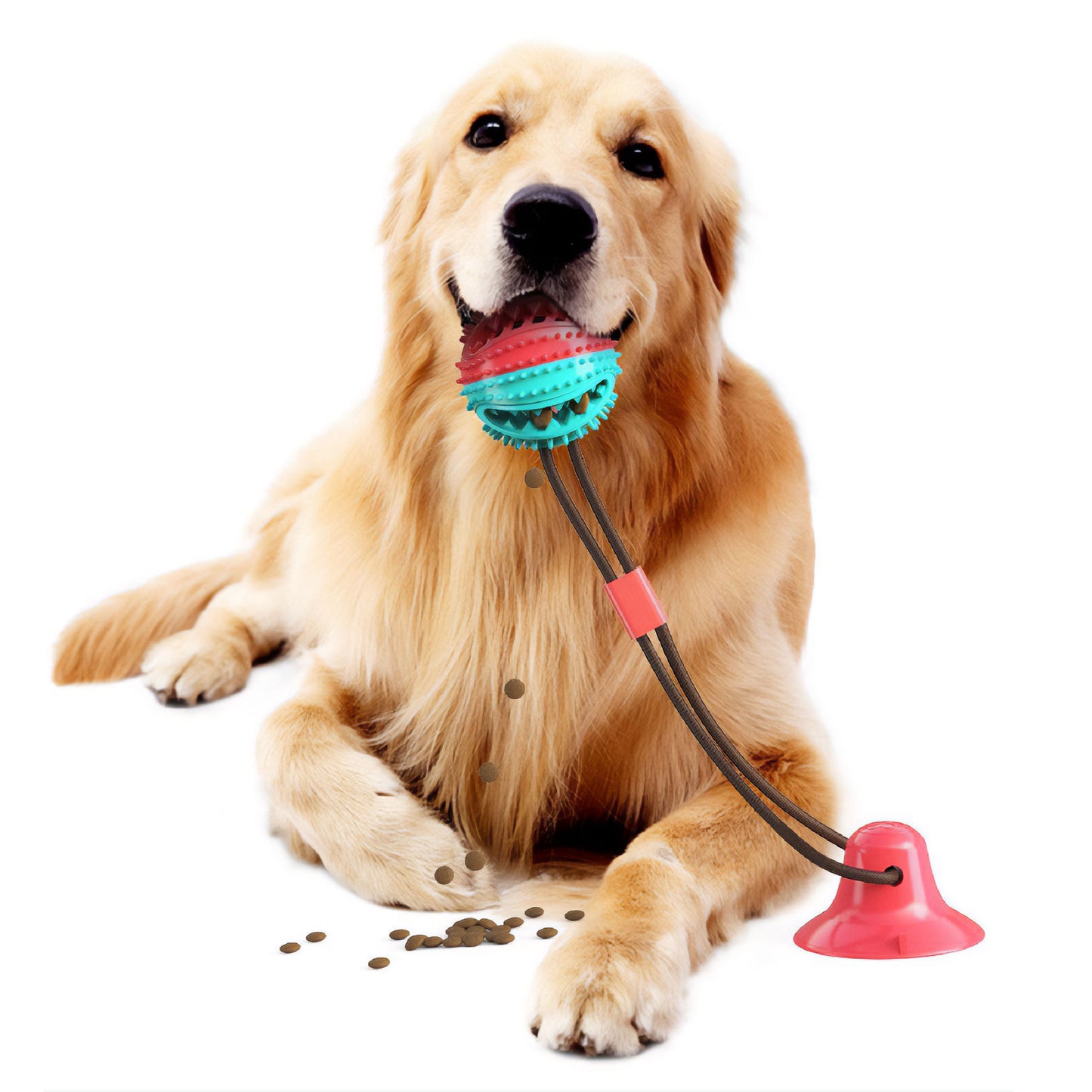 Pet Life&reg; Grip N' Play Treat Dispenser Toy