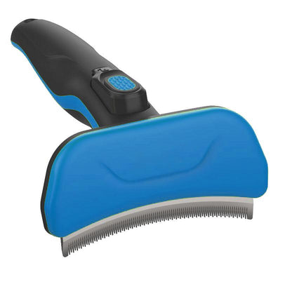 Pet Life&reg; Fur-Guard Self-Cleaning Comb