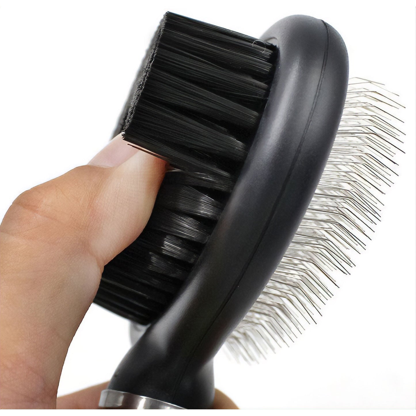 Pet Life&reg; Flex Series Dual Grooming Pet Brush