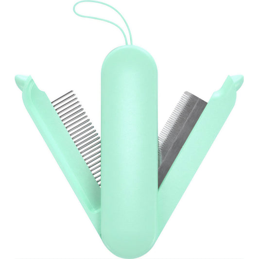 Pet Life&reg; JOYNE Travel Comb & Deshedder