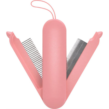 Pet Life&reg; JOYNE Travel Comb & Deshedder