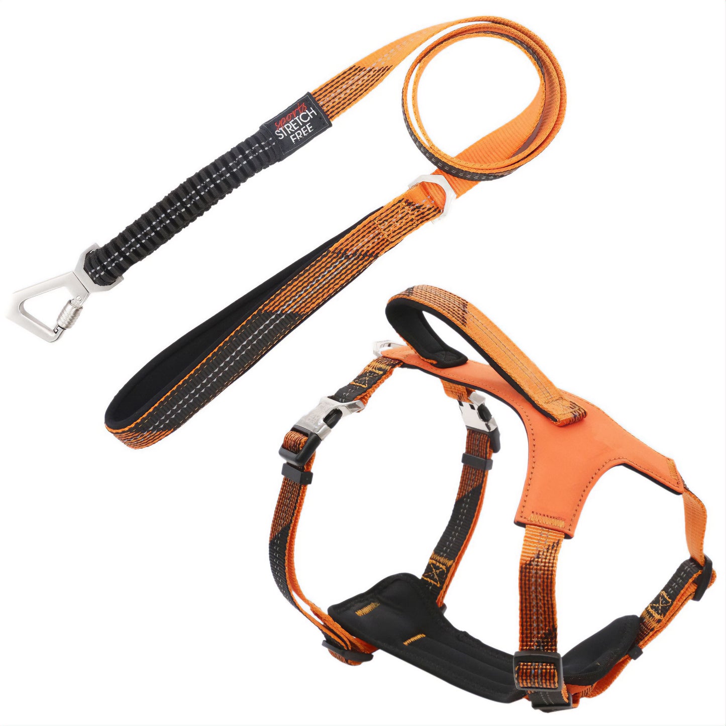 Pet Life&reg; Geo-prene Leash & Harness