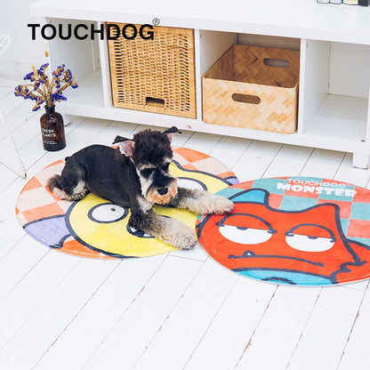 Touchdog&reg; Three-eyed Monster Cat & Dog Mat