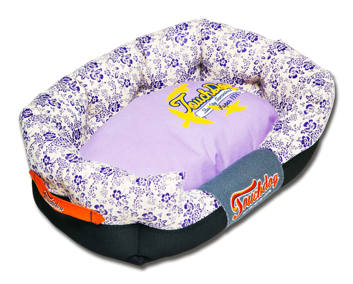 Touchdog&reg; Floral-Galore Designer Dog Bed