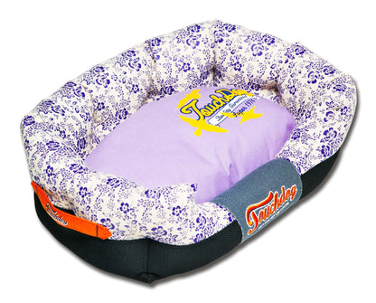 Touchdog&reg; Floral-Galore Designer Dog Bed