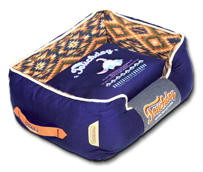 Touchdog&reg; 70's Vintage Diamond Dog Bed