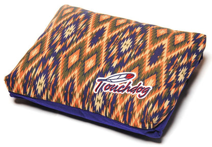 Touchdog&reg; 70's Vintage Diamond Dog Bed