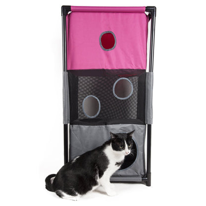 Pet Life Kitty-Square Cat House Furniture