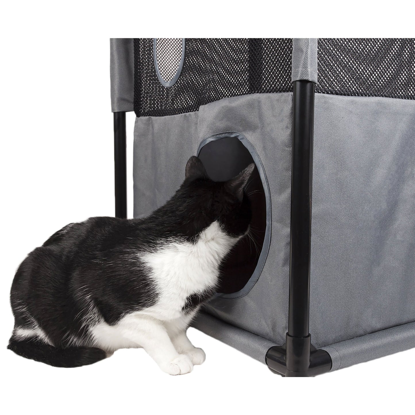 Pet Life Kitty-Square Cat House Furniture