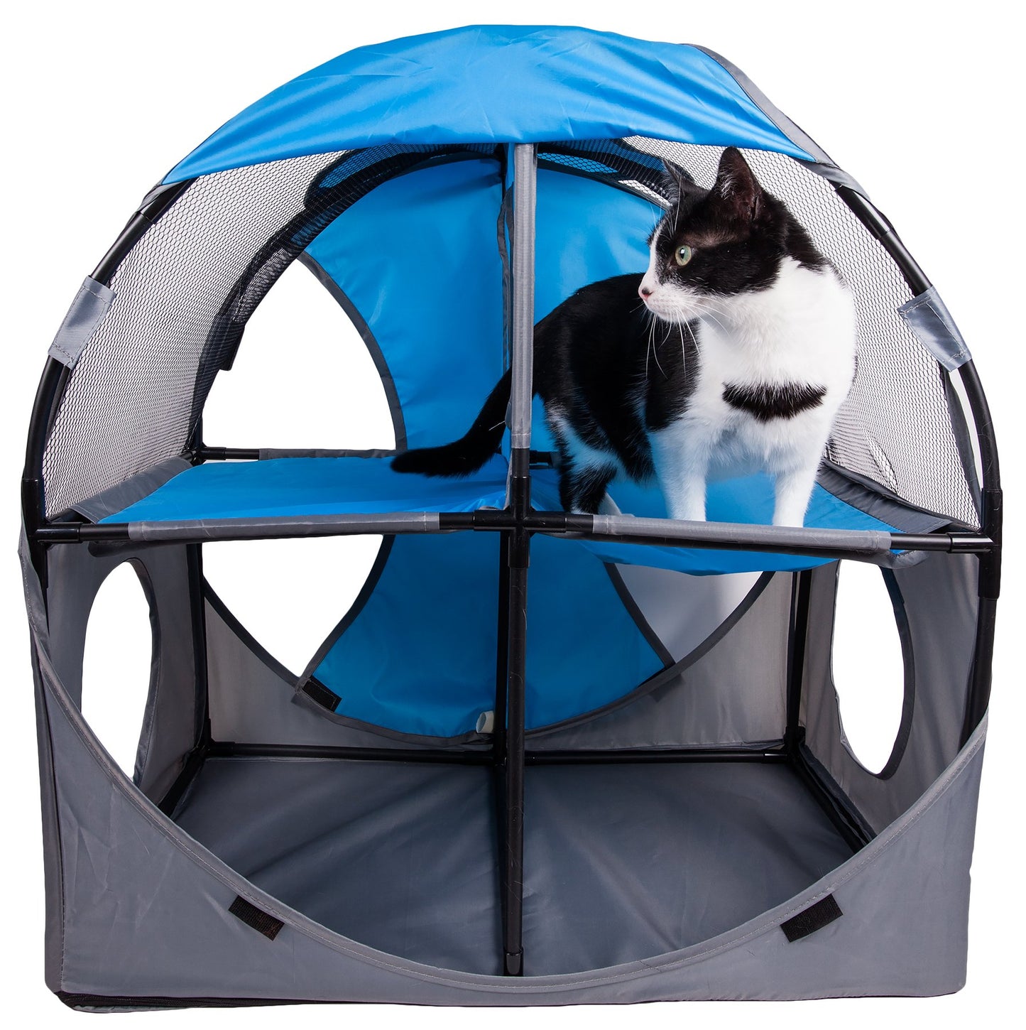 Pet Life Kitty-Play Travel Cat House