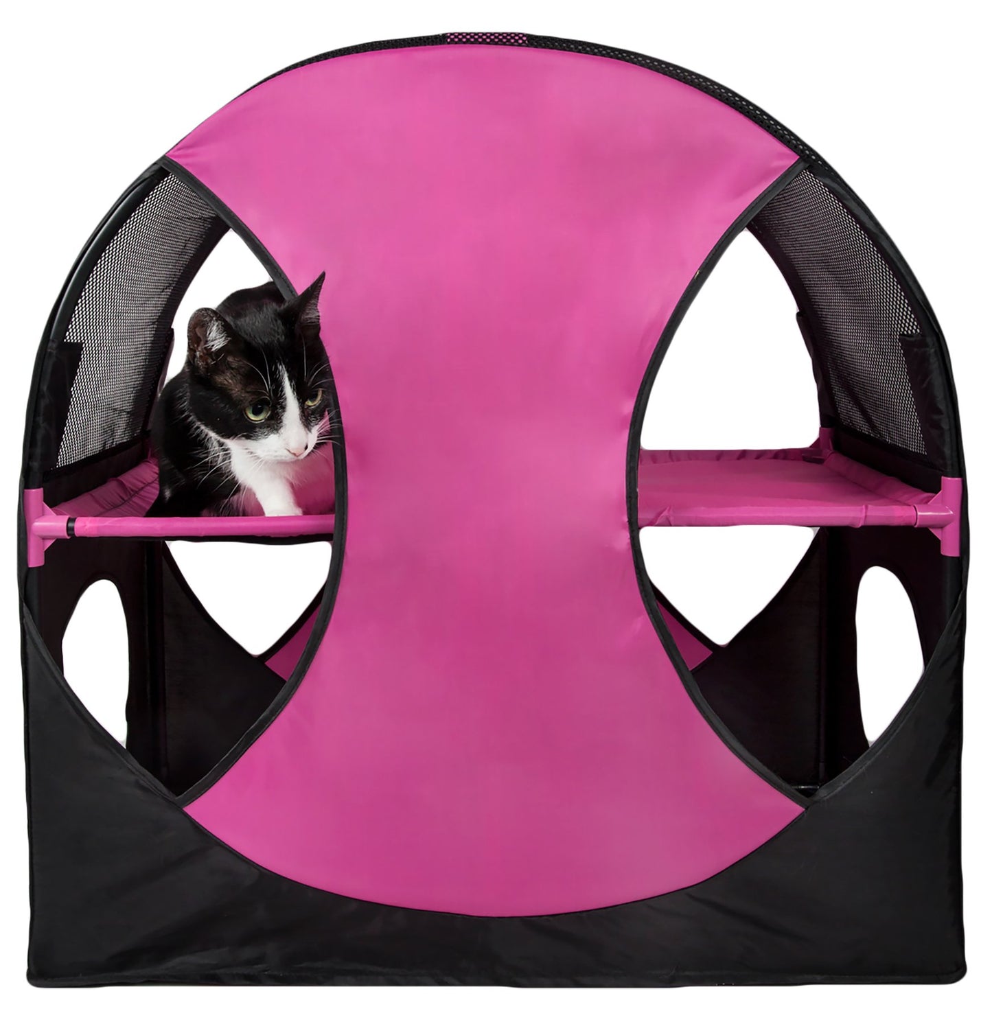 Pet Life Kitty-Play Travel Cat House