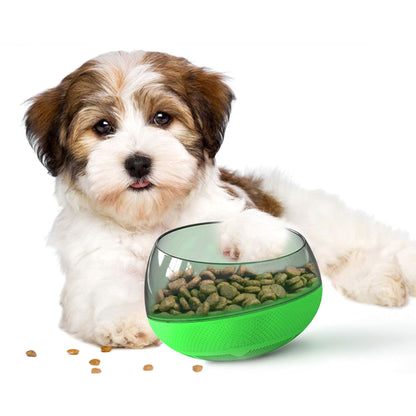 Pet Life&reg; Tumbowl Slow Feeding Pet Bowl