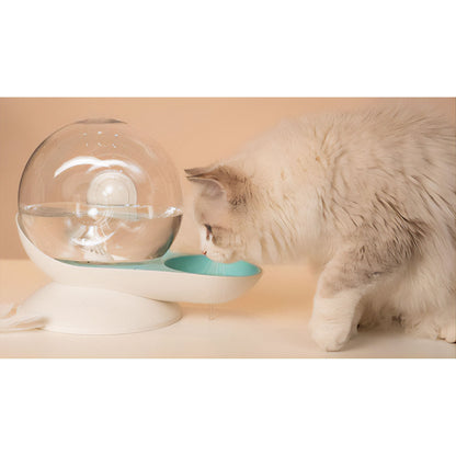 Pet Life&reg; Auto-Myst Water & Food Bowl