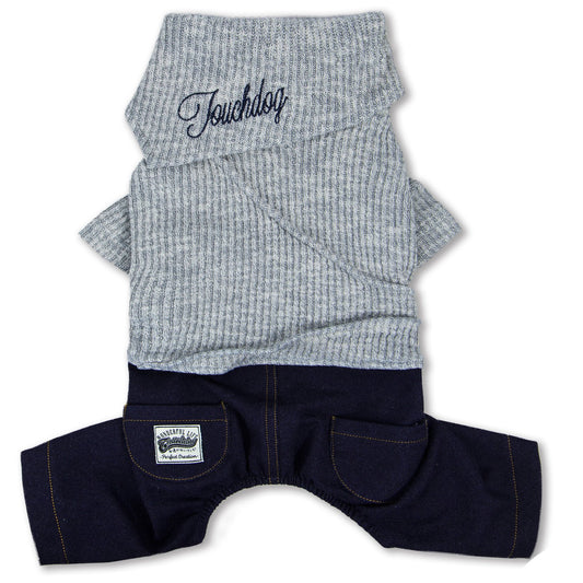 Touchdog Vogue Sweater & Denim Pant Outfit