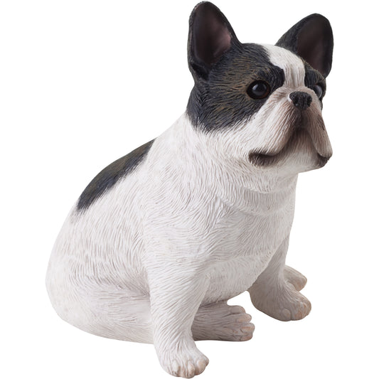Brindle French Bulldog Dog Sculpture