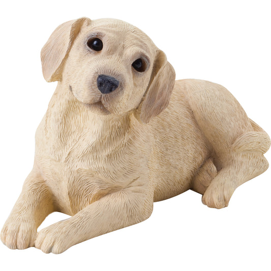 Sitting Yellow Labrador Retriever Sculpture