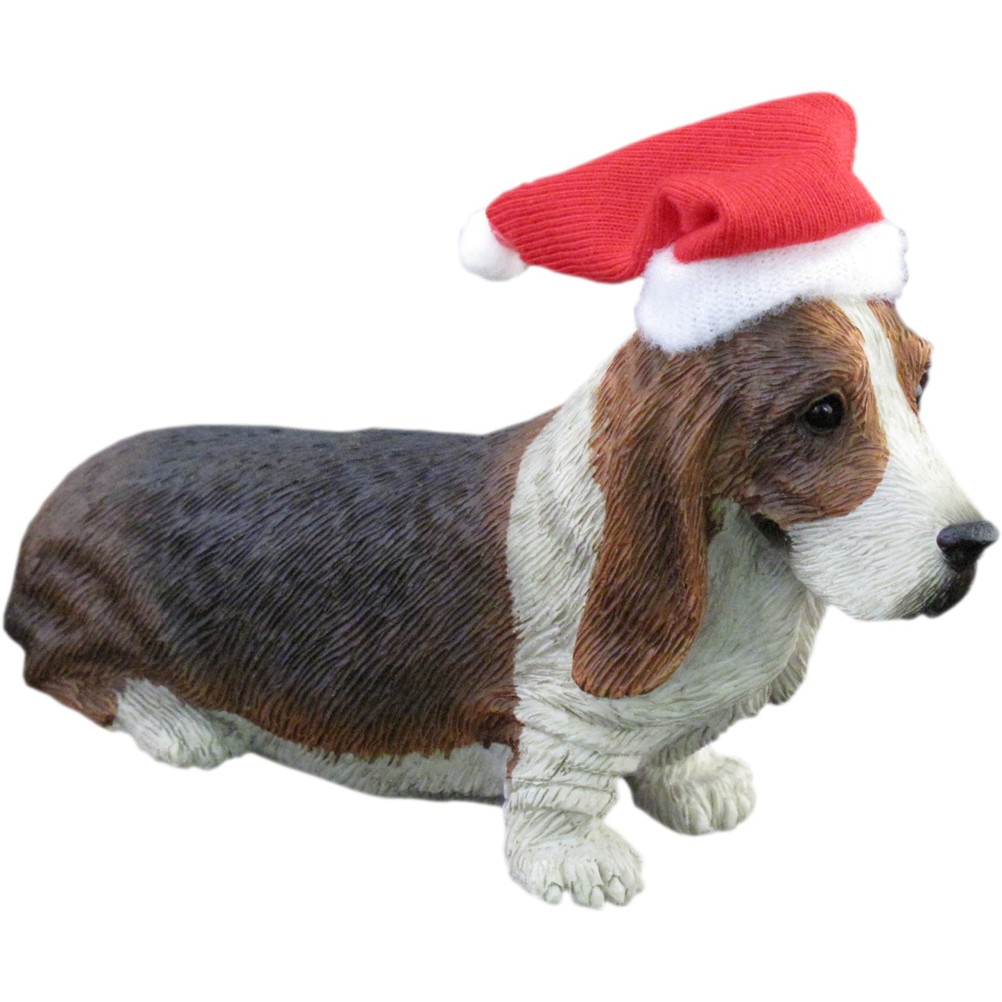 Sitting Basset Hound Christmas Tree Ornament