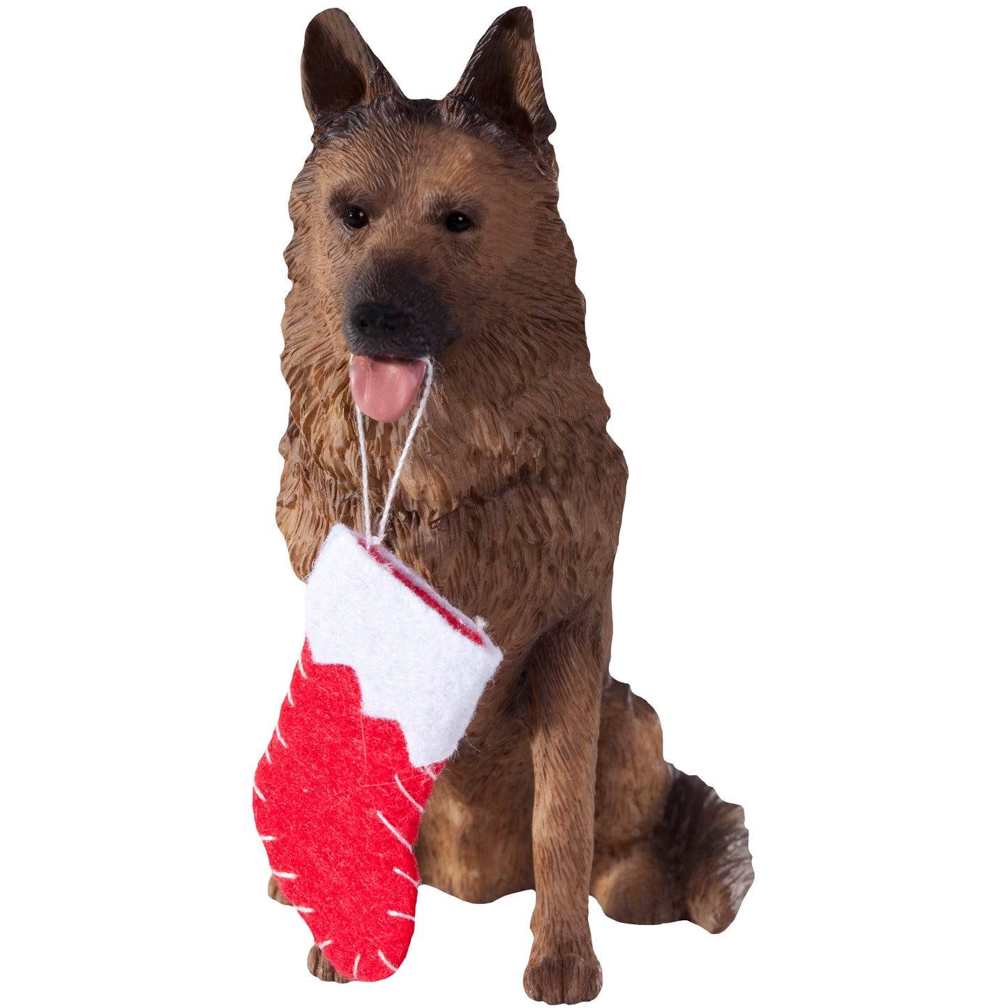 Standing German Shepherd Christmas Ornament