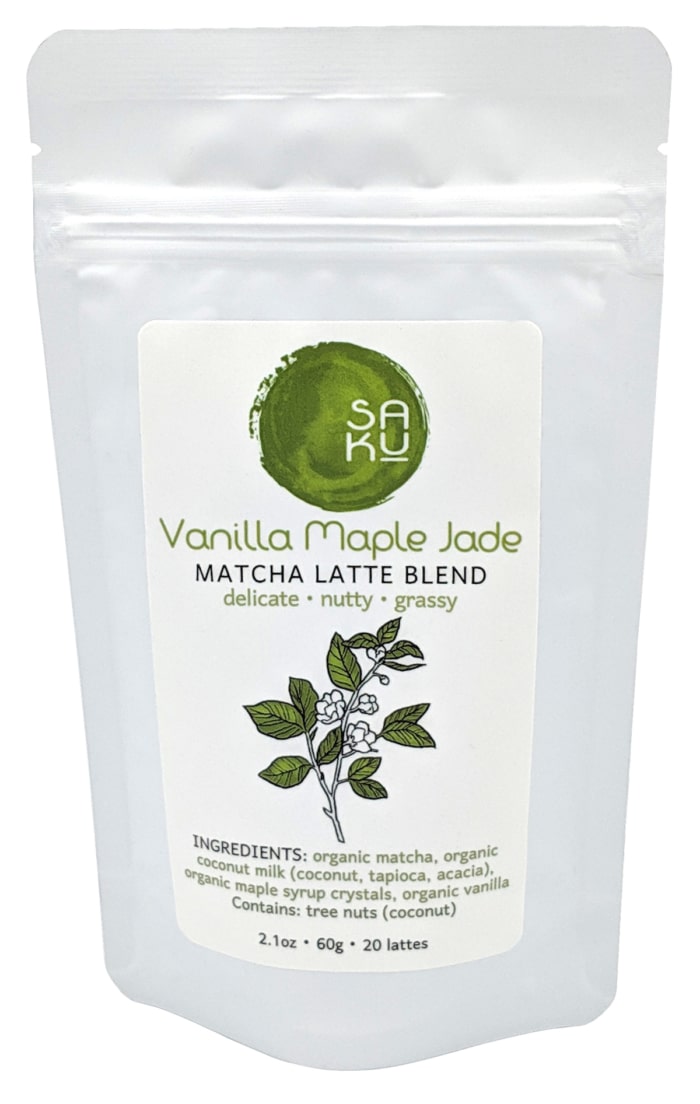 Vanilla Maple Jade Matcha Latte Blend Tea