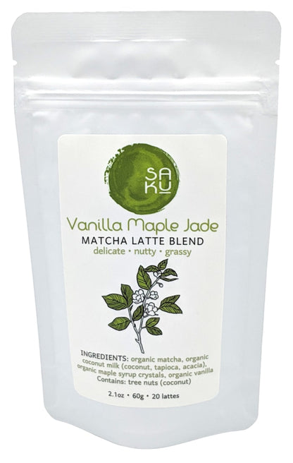 Vanilla Maple Jade Matcha Latte Blend Tea
