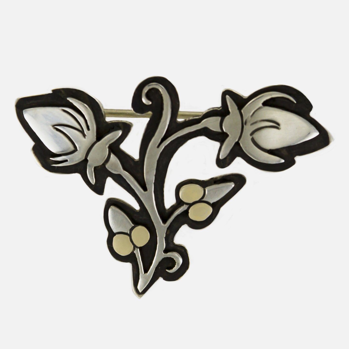 Matilda Flor Sterling Silver Pin