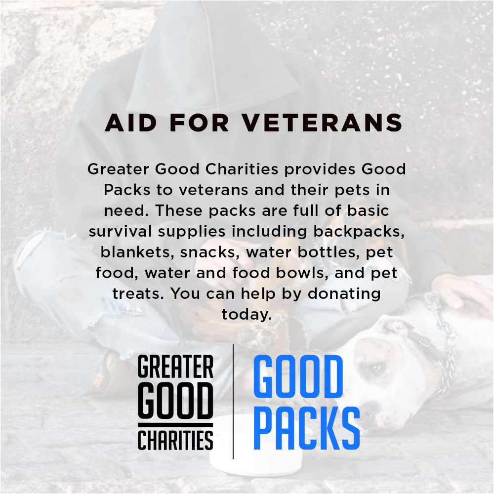 Send Critical Supplies to Veterans & Pets Experiencing Homelessness for Veterans Day