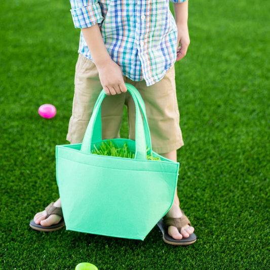 Mint Felt Tote