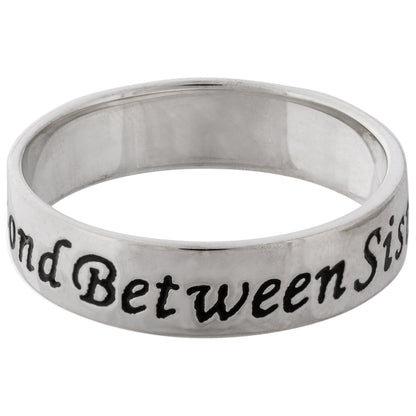 Bond Between Sisters Sterling Ring