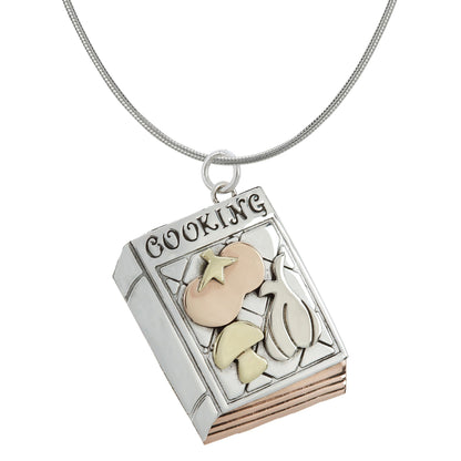 Cookbook Sterling Necklace