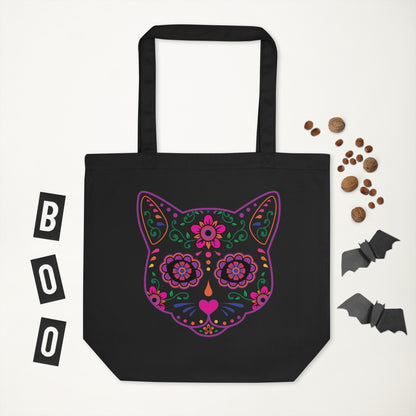 Sugar Skull Tote Bag