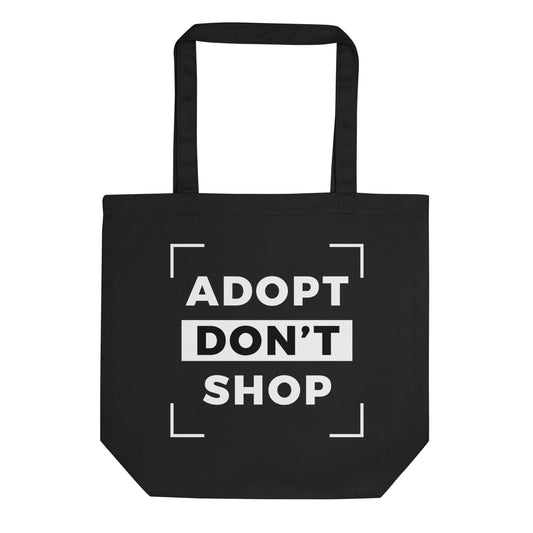 Adopt Don't Shop Snapshot Tote Bag