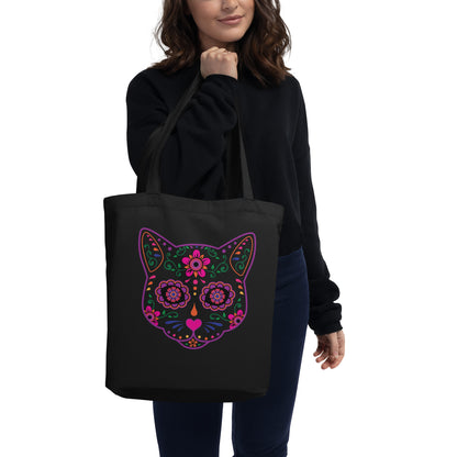 Sugar Skull Tote Bag