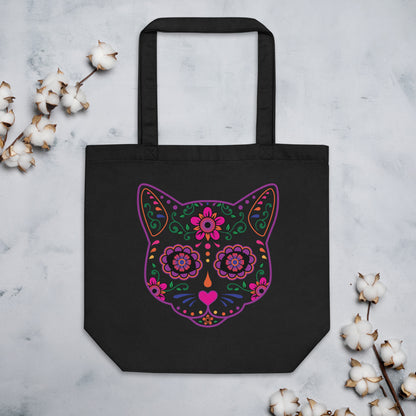 Sugar Skull Tote Bag