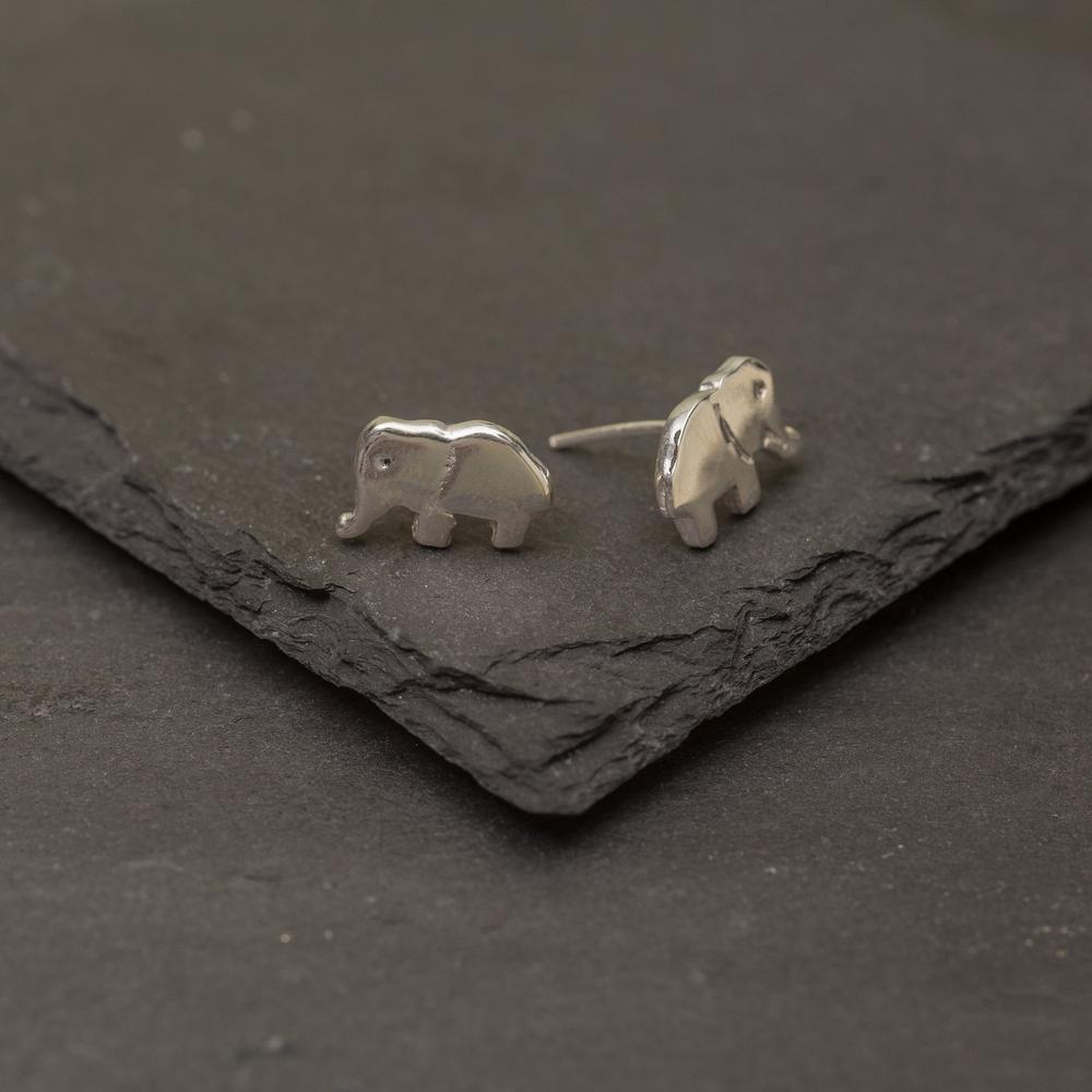 Elephant Sterling Earrings