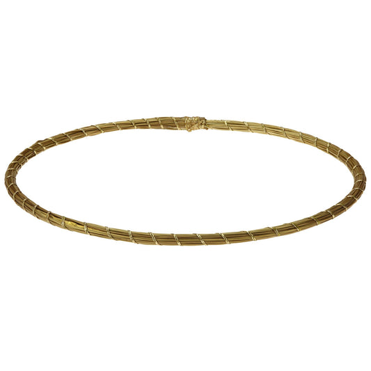 Golden Grass Bracelets Set