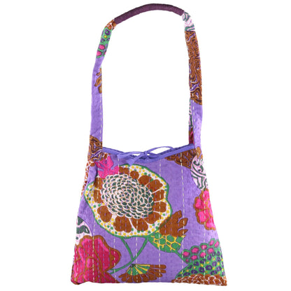 Hand Stitched Kantha Hobo Bag