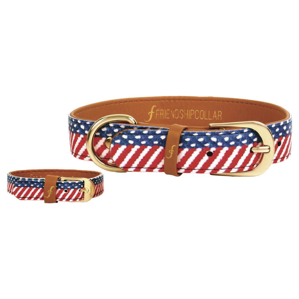 Presidential Dog Friendship Collar & Bracelet Set